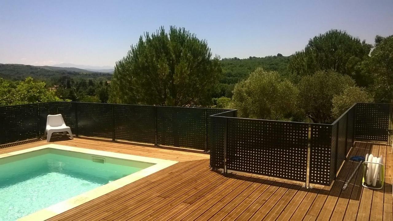 Villa Piscine Sud France Verzeille Exteriér fotografie
