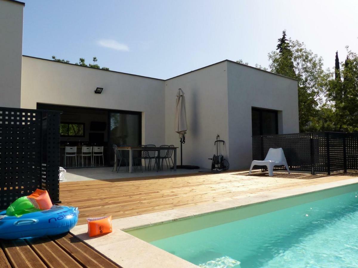 Villa Piscine Sud France Verzeille Exteriér fotografie