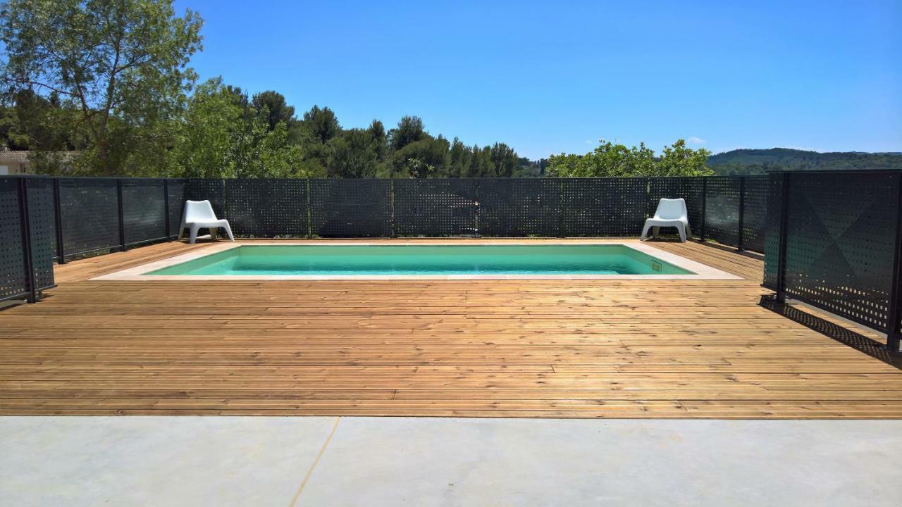 Villa Piscine Sud France Verzeille Exteriér fotografie