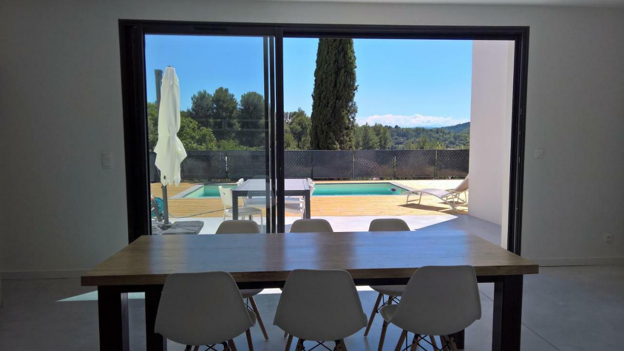 Villa Piscine Sud France Verzeille Exteriér fotografie